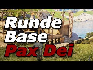 Wie baut man eine runde Base? Mein Versuch im base building in Pax Dei - Teil 1