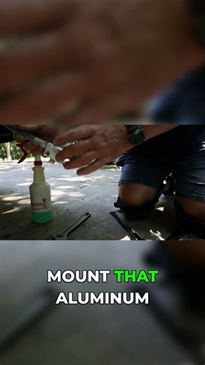 RV Generator Fixed! Secure Propane Mount!