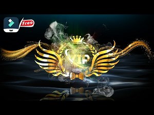 Create A MESMERIZING GOLDEN PARTICLES Logo/Text Intro Using Filmora 13