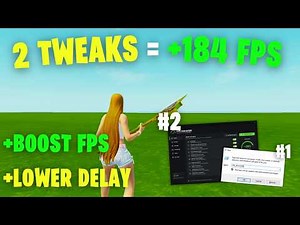 2 Tweaks You NEED To BOOST FPS & LOWER INPUT DELAY! (CRAZY RESULTS)
