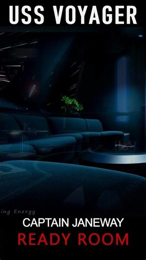 Captain Janeway | Ready Room | Star Trek Voyager #shorts #star trek #tv #scifi