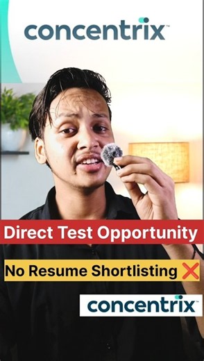 Concentrix Hiring Freshers 2026 🚀 | No Resume Shortlisting | Direct Test