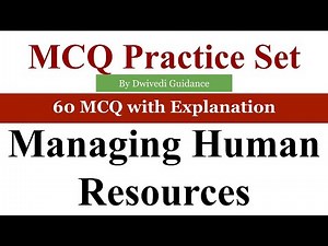 1| Managing Human Resources mcq, lu bcom mcq, lucknow university mcq exam, HRM MCQ, lu mcq exam