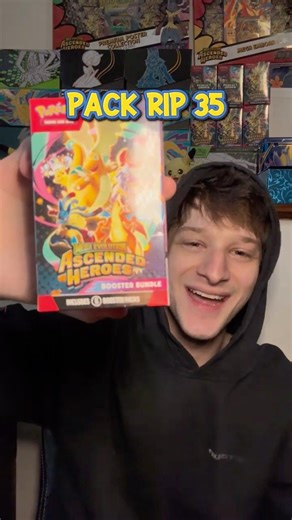 PACK RIP 35 - Ascended Heroes Booster Bundle! #pokemon #shorts