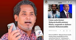 Chin up, its far from over - KJ tells Hishammuddin | New Straits Times
