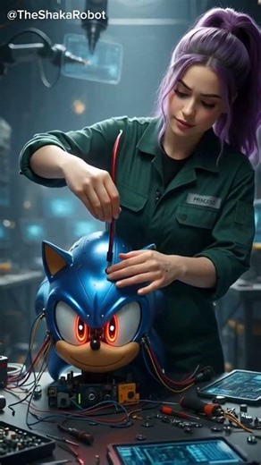 Making robot sonic speed #shorts