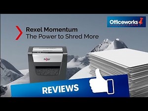 Rexel Momentum Cross-Cut Shredder X410