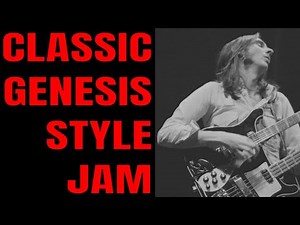 Genesis Style Jam Guitar Backing Track (E Minor)