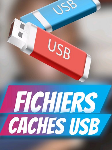 Afficher les fichiers cachés sur une clé USB facilement