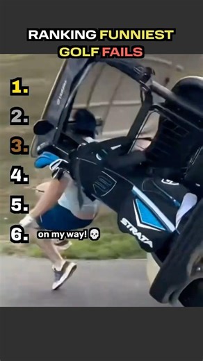 GOLF FAILS Ranked 🏌️ #shorts