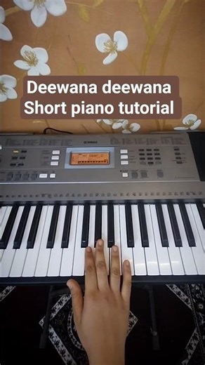Deewana Deewana ✨ | Short Piano tutorial | Piano lab