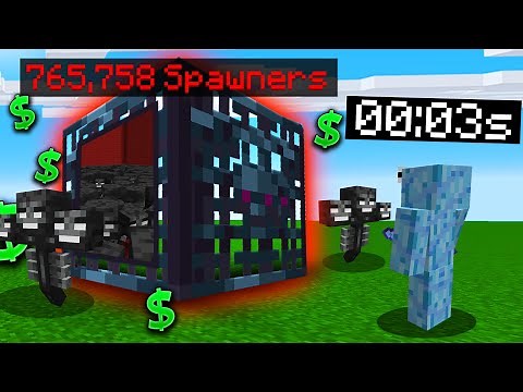 WORLD'S FASTEST SPAWNER | Minecraft Skyblock