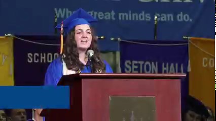 1.2K views · 65 reactions | Embrace Your Potential! Caitlin Lacey, Seton Hall's Class of 2023 valedictorian, tells her fellow Pirates to take the lessons they've learned in college with them as they become "extraordinary leaders." | Seton Hall University | Facebook