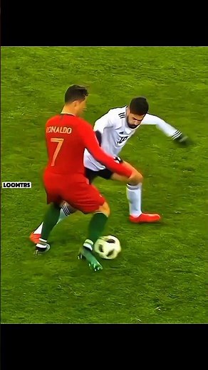 Ronaldo Leaving Defenders In The Dust 💨☠️ #football #skills #shorts