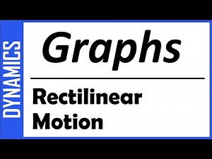 DYNAMICS : Rectilinear motion Graphs - شرح منحنيات الحركة الخطية
