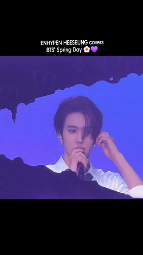 2.6K views · 300 reactions | #HEESEUNG covers BTS' SPRING DAY  during FATE PLUS IN HIROSHIMA 240627 #ENHYPEN #ENHYPEN_HEESEUNG #heeseungedit #enhypenedit #kpopfyp #fypシ゚viral #fyp #kpop #springday #BTS #btscover #btsspringday Enhypen @top fans | LEE HEESEUNG Global ACES Fanpage | Facebook