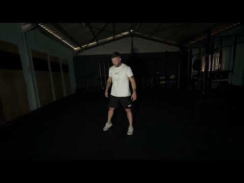 Knee on Floor in bottom Squat