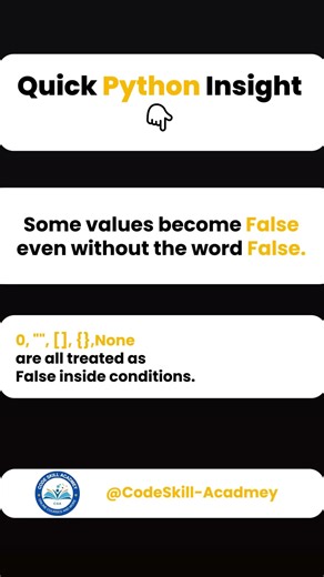 These Values Become False in Python