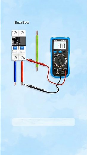 How to check wiring faults with a multimeter #shorts #electrical #electrician