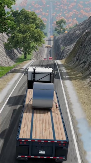 1M views · 1.8K reactions | 20 Ton steel coil Vs Ambulance School bus #beamngdrive #shorts | BD WE GAMER | Facebook