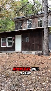 Mountain Escape with Cabin & Creek on 40 Acres. $159,000 | Mountain cabins