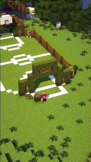 Minecraft City Stade - Mini Soccer/Football Field ⚽ #minecraft #minecrafttutorial #minecraftbuilding