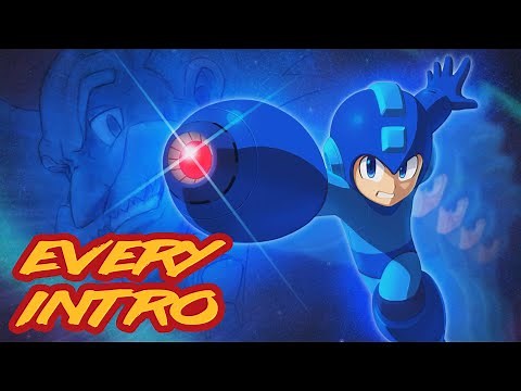 Mega Man (1987 - 2018) Every Game Intro