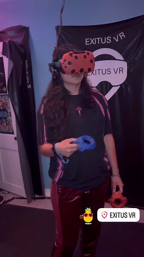 We survived the island with 2 Minutes left. Awesome @exitusvr a Virtual Reality Escape Room & Arcade in Houston. #funplace #vrgames #exitusvr #thingstodoinhouston #escaperoom #houstonfun #virtualreality #funwithfriends | Exitus VR