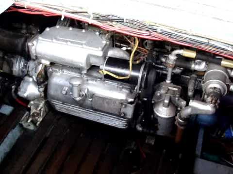 Rootes Lister Blackstone (3 cylinder 2 stroke) TS3 engine in action.