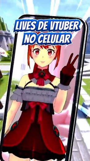 How to do VTUBER lives on your CELL PHONE with Reality! Complete tutorial #vtuberbr #vtuberbrasil...