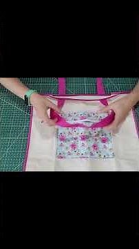 How to Make a Foldable Eco-Bag 🌿 | Foldable Eco Bag DIY #pricosturacriativa