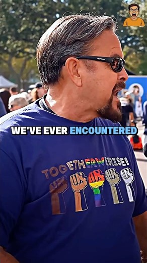 Kaitlin Bennett Quotes Trump — Liberal Walks Away