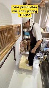 Rahasia Membuat Mie Udon Jepang Yang Kenyal dan Lezat