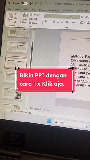 Yuk cobain. #bikinppt #bikinpptgampang #tipsandtricks #ai