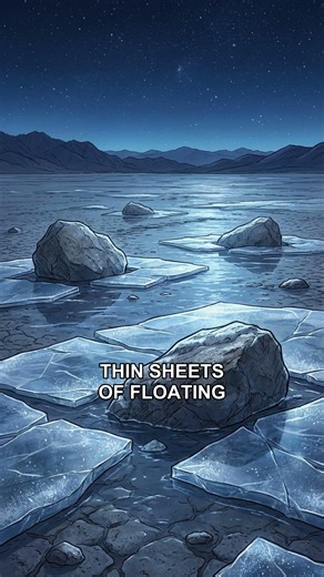 How do these desert rocks move by themselves?