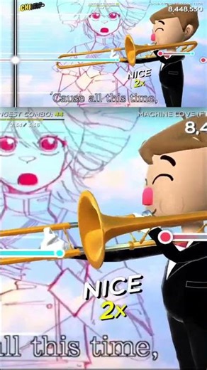 "Machine Love" ft. Kasane Teto Played On Trombone Champ (Part 7) #gaming #kasaneteto #vocaloid