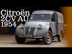 Est-elle bien utile ? Citroën 2CV AU 1954