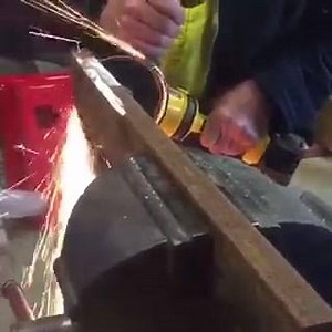 3.8K views · 36 reactions | 25x75mm steel getting smashed by the DEWALT XR FLEXVOLT Grinder! This thing is an animal  | Total Tools | Facebook