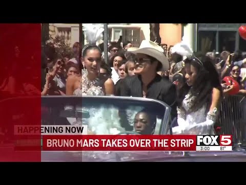 Bruno Mars parade live coverage