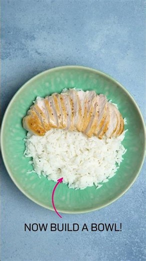 Summer Chicken Rice Bowls with Charred Nectarine Salsa