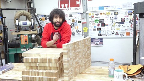 Making Chaos Endgrain Cutting Boards from Scrap Cutting Boards