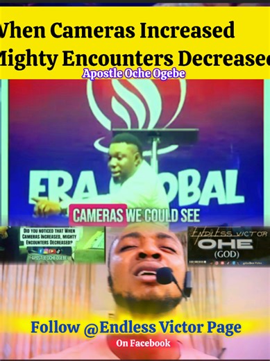 When Cameras Increased Mighty Encounters Decreased🤔Kai🔥 @Apostle Oche Ogebe #EndlessVictor #Tribeofjesus #christiantiktok #gospel #eraglobal