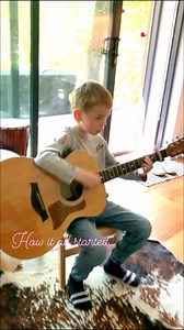 J8KE 論 on Instagram: "Throwback to how it all started for Jake ❤️ . . . . #memories #music #young #learning #guitar #drums #papa #kid #kidguitarist #love #instagood #inspiration #instagram #practice #rock #solo #son #talent #fun #pop #guitarist #studio #student #journey"