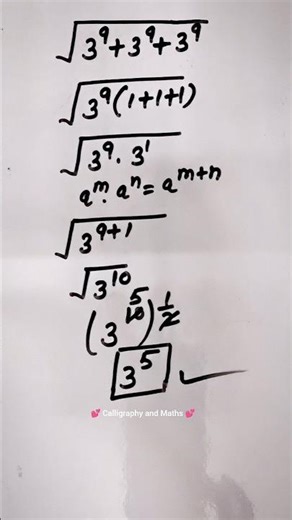 Nice square root maths Olympiad trick #maths #tricks #squareroot #shorts
