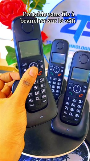 Téléphone sans fils et connexion Wi-Fi