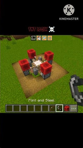 Minecraft TNT logik ☠️ #minecraft #short video #game video #TNT logik ☠️ #gaming