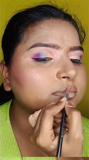 Colorful eye look of the day 👀✨ #shortsfeed #makeuptutorial #yt #eyemakeup #eyemakeuptutorial #short