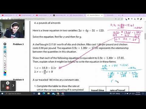 Illustrative Mathematics Algebra 1 Unit 2 Lesson 8 Explained