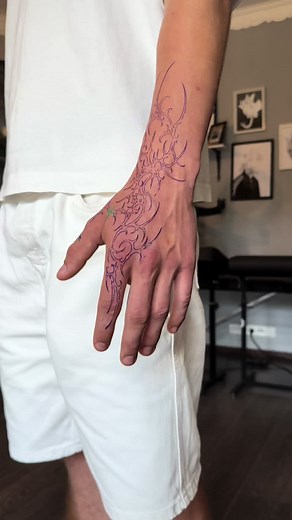 Tribal Ink: The Art of Hand Tattoos