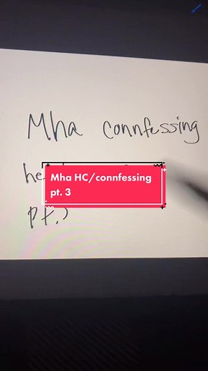 Here’s part 3! Sorry, but I will be posting some other content. Mha head canons will have to wait! #sero #iida #todoroki #mha #mhaheadcanons